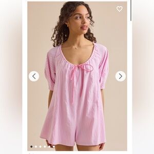 New with tags Altar’d state Posie Striped Romper